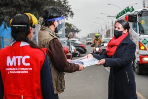 MTC: Más de 5 millones de personas recibirán protectores faciales