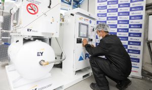 Donan planta de oxígeno al Hospital II de Vitarte de EsSalud