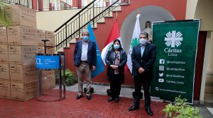 CCL gestionó la llegada de 250.000 mascarillas al Perú