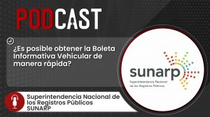 Podcast: Entérate cómo solicitar la Boleta Informativa Vehicular
