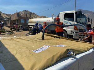 Cidelsa promueve tecnología para almacenar agua en unidades mineras