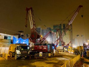 Muros de la Tercera Vía Parque Murillo serán finalizados en noviembre