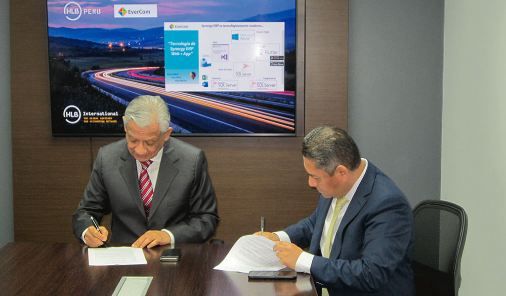 HLB PERÚ: Firma Alianza estratégica junto a Evercom Solutions