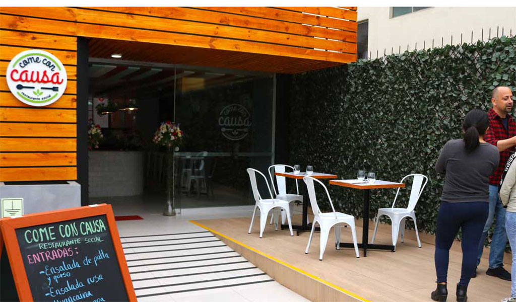 Conoce ‘Come con causa’, el primer restaurante social del Perú