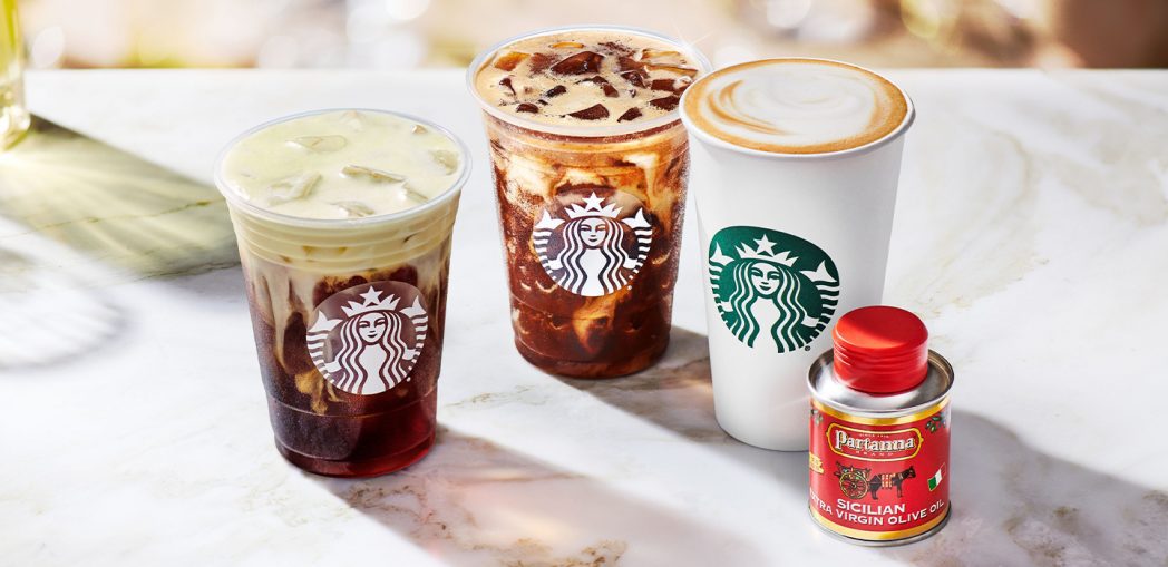 Starbucks presenta su nueva bebida de café y aceite de oliva
