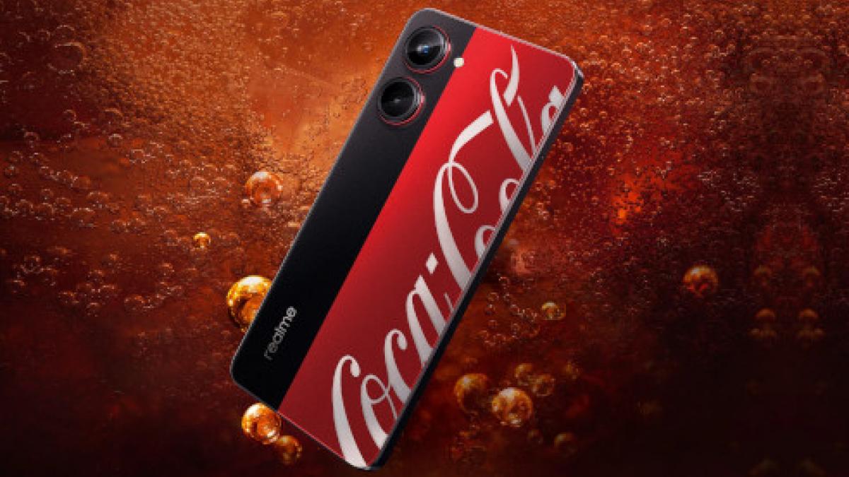 Coca-Cola lanza su primer smartphone junto a Realme