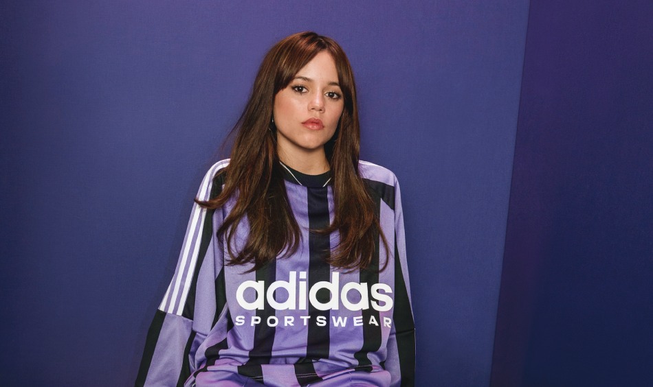 Jenna Ortega debuta como nueva embajadora de adidas
