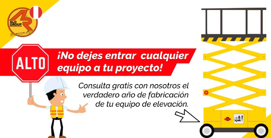 Denuncian adulteración de placas en equipos de plataformas para trabajos en altura