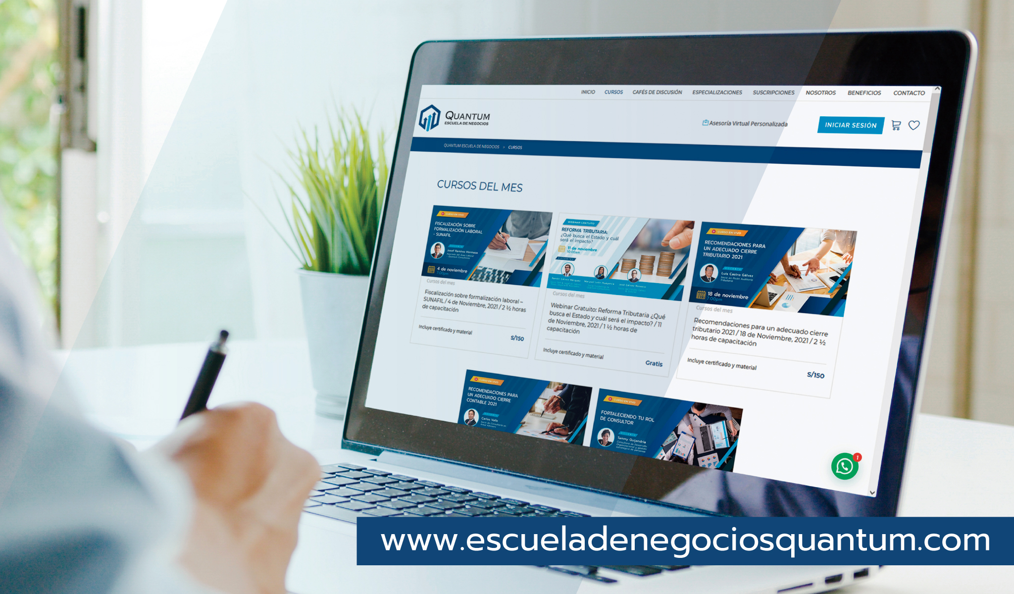 Quantum Escuela de Negocios, institución educativa liderada por la primera mujer contadora benemérita del Perú