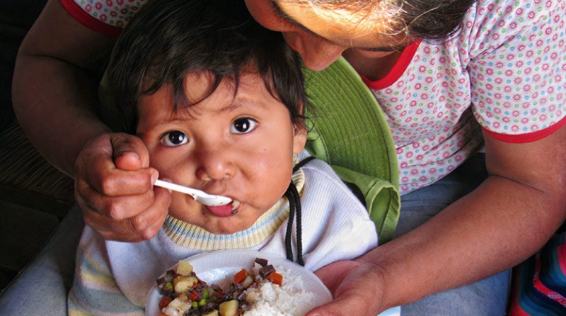 Perú: 80 % de niños de 6 a 11 meses padecen de anemia en Loreto