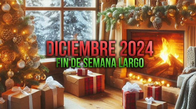 Diciembre 2024: Fin de semana largo ¿Cuándo inicia y a quiénes le corresponde?