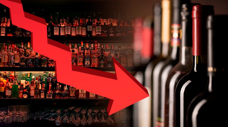 Importación de bebidas alcohólicas cayó 7,5 % a noviembre de este año