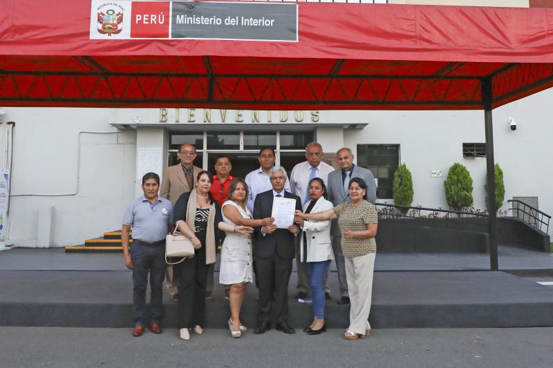 Ministro del Interior se compromete a presentar planes contra la delincuencia