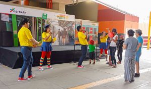 A1 Publicidad concientiza a usuarios de transporte público con activaciones innovadoras junto a Ositrán