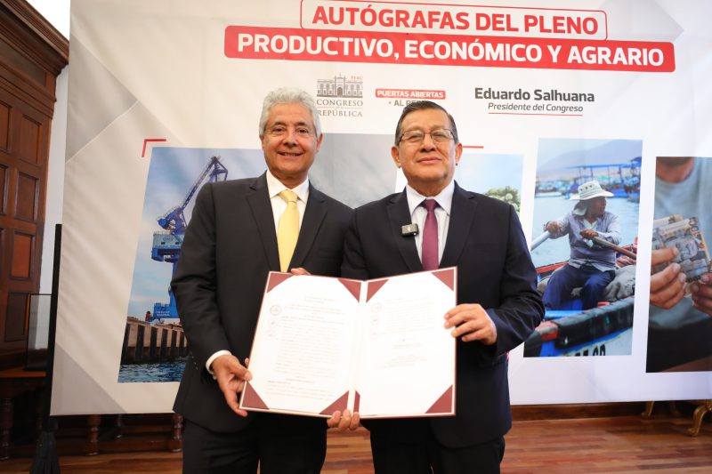 Congreso aprobó autógrafa de ley para la creación de las ZEEP