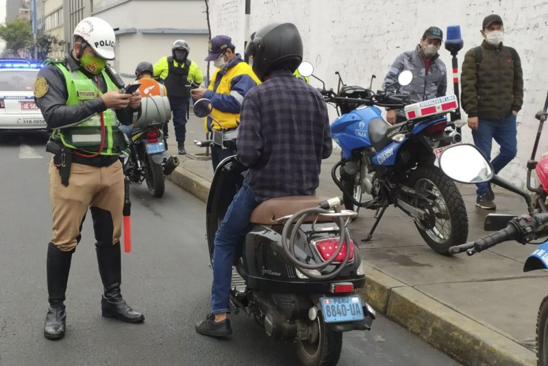 MTC: Motociclistas en Lima deberán usar casco, certificado y chaleco desde el jueves