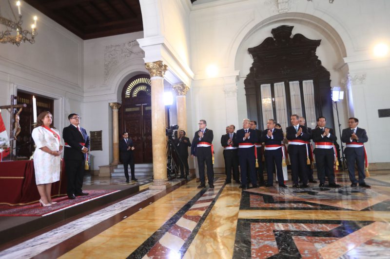 Cambio de Gabinete 2025: Dina Boluarte tomó juramento a nuevos ministros