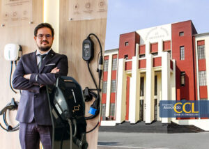 Estudió en la UNI y hoy lidera Evinka, marca peruana de cargadores para vehículos eléctricos