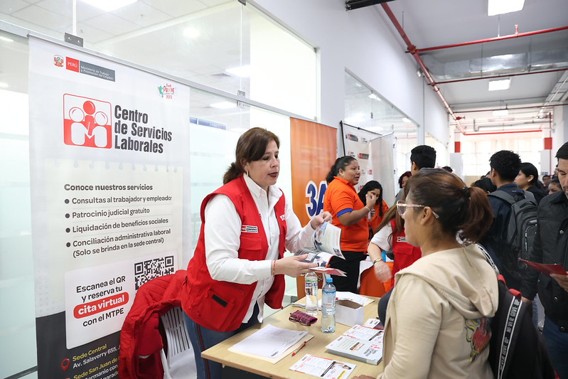 MTPE ofrece más de 820 vacantes en la primera Semana de Oportunidades Laborales de noviembre